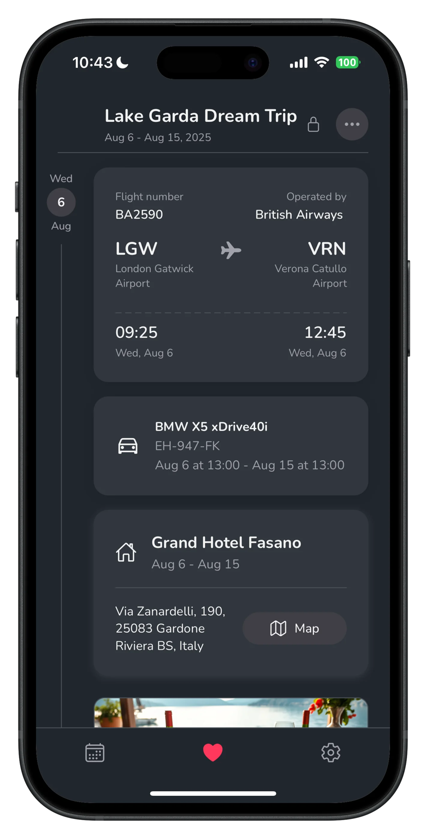 Complete Trip Planning