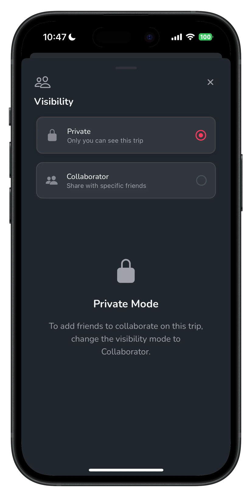 Collaborative Travel