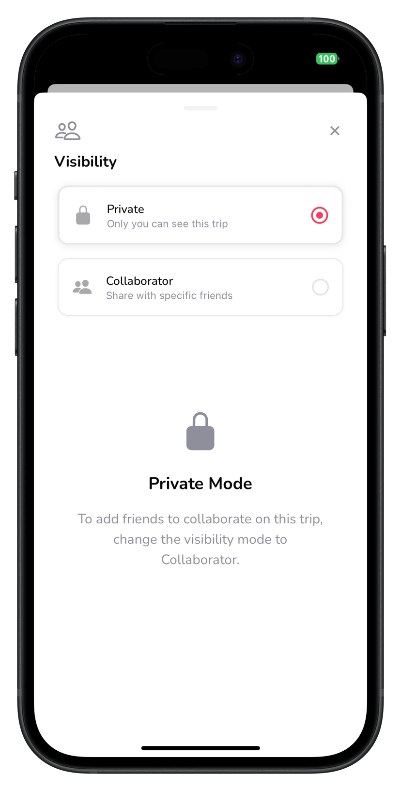 Collaborative Travel